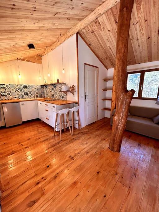Chalet Prive Cosy Apartment Malaussene Exterior photo